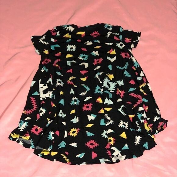 LuLaRoe Toddler Girl Dress Size 2 Tribal Aztec - Picture 2 of 2